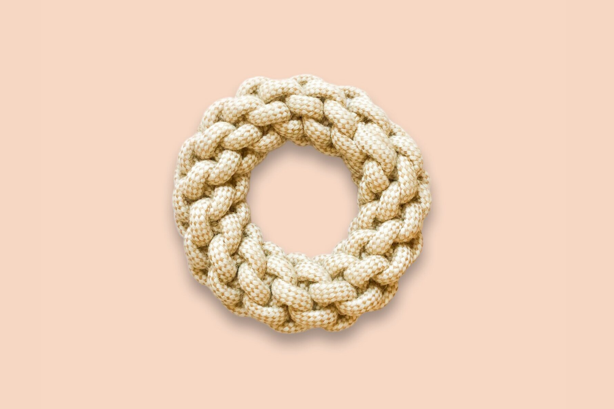 Natürliches Spielzeug aus Baumwolle & Jute